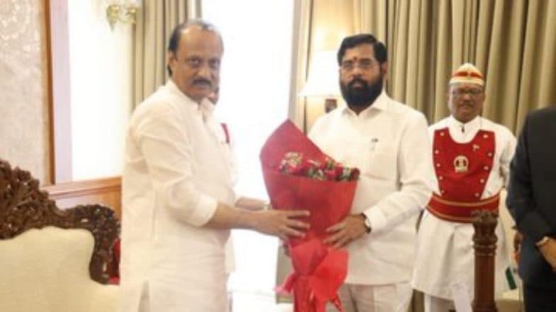 Maharashtra CM Ekanth Shinde Says Ajit Pawar Supporting Development, State Cabinet Expansion Soon (Watch Video)