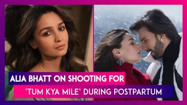 Alia Bhatt On Shooting ‘Tum Kya Mile’ Song From RRKPK Post Raha's Birth