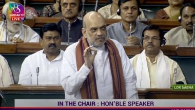 Amit Shah Writes to Mallikarjun Kharge, Adhir Ranjan Chowdhury, Seeks Cooperation to Discuss Manipur Issue in Parliament