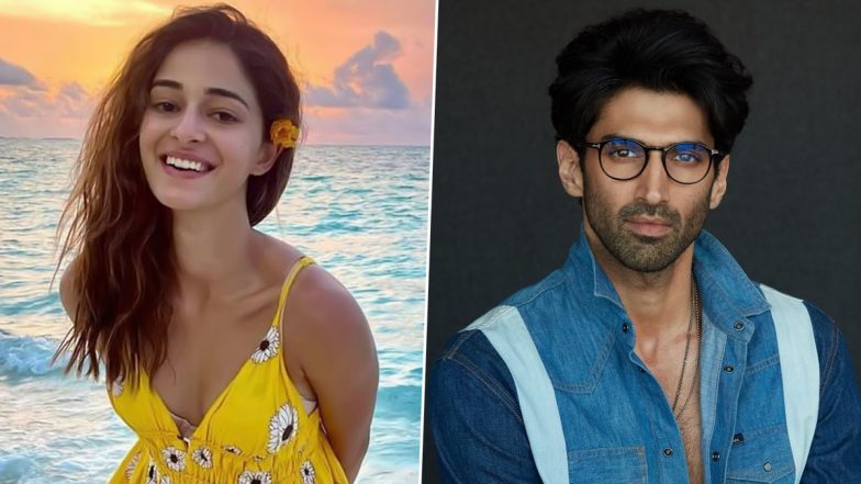 Ananya Panday Is All Smiles During Candid Chat With Rumoured Boyfriend Aditya Roy Kapur in This New Viral Pic From Portugal