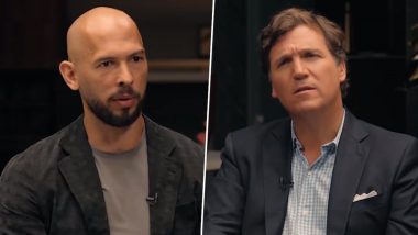 Andrew Tate Interview With Tucker Carlson Video: Social Media Influencer Says He Smoked Cigarettes, Did Push-Ups and Read Quran in Jail; Elon Musk Reacts