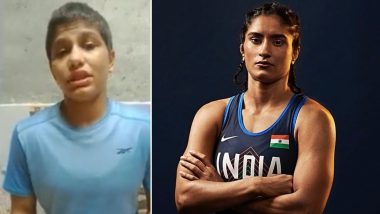 'She Doesn’t Have Any Achievements’ Wrestler Antim Panghal Questions Vinesh Phogat’s Direct Entry Into Asian Games 2023 (Watch Video)