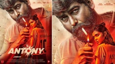 Antony First Look: Joju George and Kalyani Priyadarshan's Intense Avatars From Director Joshiy’s Upcoming Malayalam Film Unveiled (View Poster)