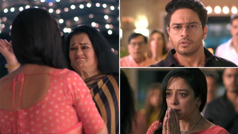 Anupamaa Spoiler Alert: Malti Devi Turns Villain, Slaps Anu for Not Going to America (Watch Promo Video)