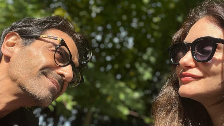 Gabriella Demetriades Shares First Pic of the Newborn Son! See Arjun Rampal Carrying Their Second Child in This Adorable Pic