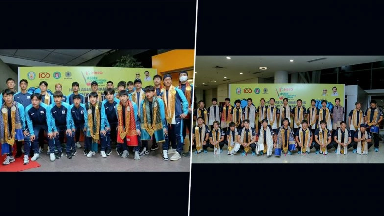 Asian Champions Trophy Hockey 2023: Title Holders Korea, Japan Teams Arrive in Chennai for Upcoming Tournament