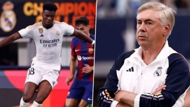 'Wanted to See How Youngsters Fare in Demanding Game' Real Madrid Head Coach Carlo Ancelotti Reacts After Pre-Season El Clasico Defeat to Barcelona