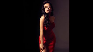 Avneet Kaur Looks Elegant in Strapless Red Dress! (View Pic)