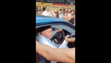 BJP-RSS Leader Pratap Singh, Mistaken To Be a Muslim Because of Black Cap, Attacked by Kanwariyas in Haridwar (Watch Video)