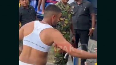 Why Was Babar Azam Wearing A Sports Bra? Know Reason As Viral Video Shows Pakistan Cricket Team Captain Sporting An Inner Garment on Chest