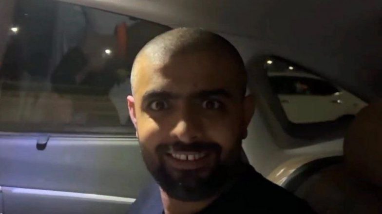 Babar Azam's New Look Revealed After Hajj 2023! Pakistan Captain Spotted in Bald Avatar Ahead of Sri Lanka Tour (See Pic and Video)