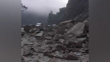 Uttarakhand: Badrinath Highway Blocked in Chamoli District As Stones Roll Off Hill