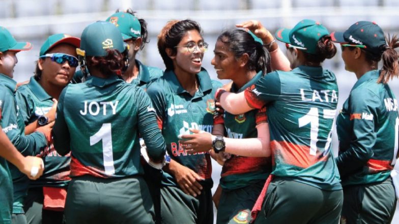 India Women vs Bangladesh Women 3rd ODI 2023 Ends in a Tie; Smriti Mandhana, Harleen Deol’s Half-Centuries Go in Vain As Series Finishes 1–1