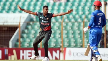 Shoriful Islam's Four-Wicket Haul, Litton Das' Half-Century Help Bangladesh Clinch Consolation Victory Against Afghanistan In the 3rd ODI As The Visitors Bag Series 2-1