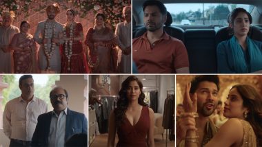 Bawaal Trailer: Varun Dhawan and Janhvi Kapoor’s Love Saga Has To Pass Through a War of Its Own in Nitesh Tiwari’s Upcoming Film (Watch Video)