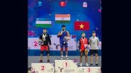 India&rsquo;s Bharali Bedabrate Wins Gold Medal in Snatch, Silver in Clean and Jerk at Asian Youth and Junior Weightlifting Championships 2023