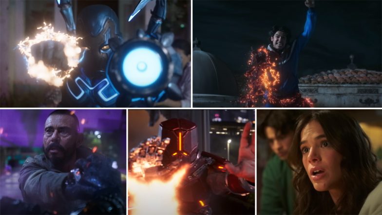 Blue Beetle Trailer: Xolo Maridueña's Jaime Reyes Turns Superhero After Discovering an Alien Scarab (Watch Video)