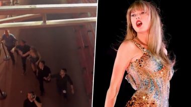 Bracelets Thrown at Taylor Swift by Fans While She Leaves The Eras Tour Stage, Video Goes Viral - WATCH