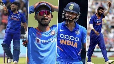 BCCI Issues Fitness Update Of Injured Indian Cricketers; Jasprit Bumrah in Final Stage of Rehab, Rishabh Pant Back in Nets