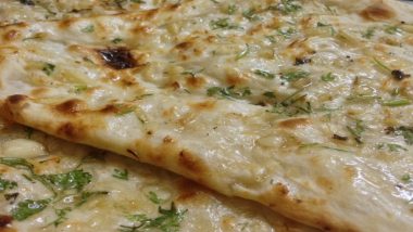 India's Butter Garlic Naan Is World's 2nd Best Flatbread: Paratha, Roti, Amritsari Kulcha and More Indian Food Items in Top-50 List of Best-Rated Flatbreads in the World
