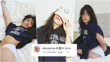 Camila Cabello Poses in White Lace Panties and Oversized Graphic Tee, Selena Gomez Comments on Songstress' New Instagram Photos!