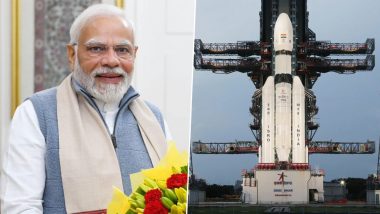 Chandrayaan 3 Launched Into Space: PM Narendra Modi Hails Dedication of ISRO Scientists After LVM3 Successfully Lifts Off With Moon Mission Spacecraft