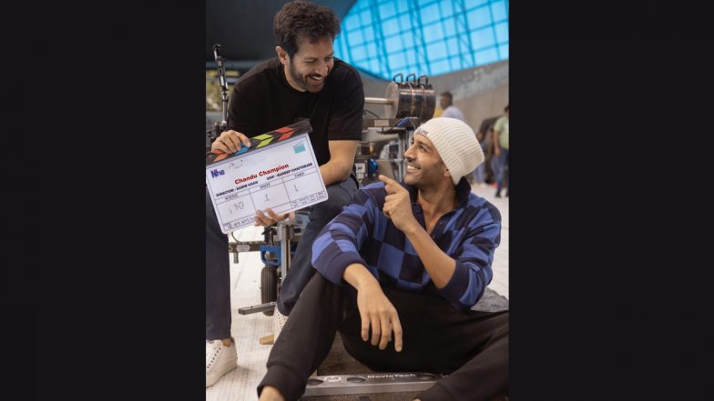 Chandu Champion: Kartik Aaryan Begins Shoot for Kabir Khan’s Upcoming Sports Drama, Actor Shares Pic From The Sets!