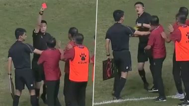 ‘I Did Wrong’ Chinese Football Coach Apologises for Slapping Referee During Match