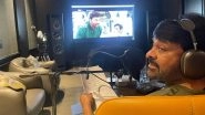 Bholaa Shankar: Chiranjeevi Wraps Dubbing of Meher Ramesh&rsquo;s Film, Promises the Film To Be a &lsquo;Fire Mass Entertainer&rsquo; (View Pics)
