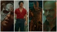 Jawan Prevue: From Massy 'Moon Knight' to That Bald Reveal, Decoding Shah Rukh Khan's Seven Avatars in Atlee's Film and What They Reminded Us Of! (View Pics)