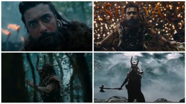 Kanguva Glimpse: Suriya Looks Ferocious in This Stunning Promo of Siva's Upcoming Film (Watch Video)