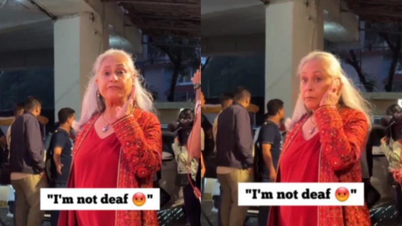 Jaya Bachchan Scolds Paps At Rocky Aur Rani Kii Prem Kahaani Screening, Says 'I Am Not Deaf' (Watch Video)