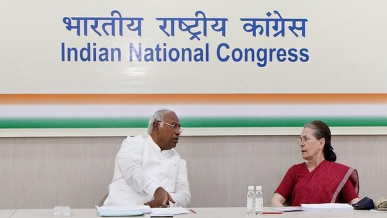 No-Confidence Motion Against Modi Government: Congress Calls Meeting of Its Lok Sabha MPs Today, Issues Whip