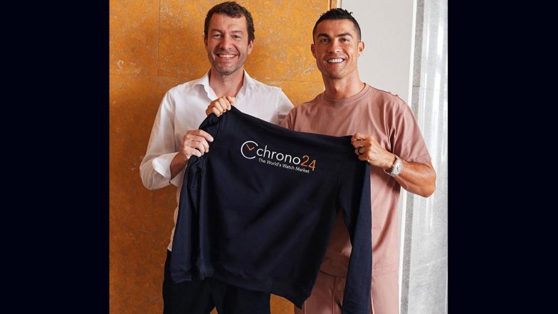 Cristiano Ronaldo investiert in den deutschen Luxusuhrenmarkt Chrono24, der Rolex weiterverkauft