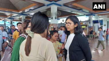 Manipur Sexual Violence: Delhi Commission for Women Chief Swati Maliwal Reaches Violence-Hit