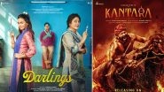 IFFM Awards 2023 Nominations: From Alia Bhatt&rsquo;s Darlings to Rishab Shetty&rsquo;s Kantara, Here&rsquo;s Looking at the Top Nominees for the 14th Edition of the Indian Film Festival of Melbourne