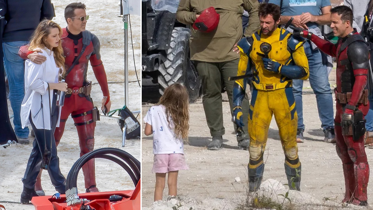 Deadpool 3': Blake Lively em novas fotos do set ao lado do