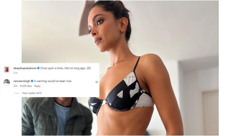 'Warning Would've Been Nice' Deepika Padukone's Hot Bikini Photo Leaves Husband Ranveer Singh Awestruck, View DP's Throwback Swimsuit Pic