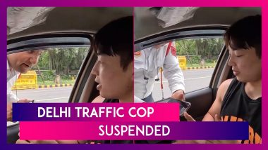 Delhi Traffic Cop Suspended For Taking Fine Of Rs 5,000 In Cash From Korean National Without Receipt