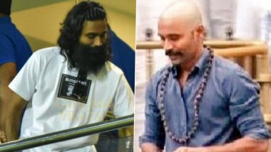 Dhanush Goes Bald for His New Film D50? Actor Visits Tirupati Balaji Temple With Sons Yatra and Linga in New Look (View Pics)