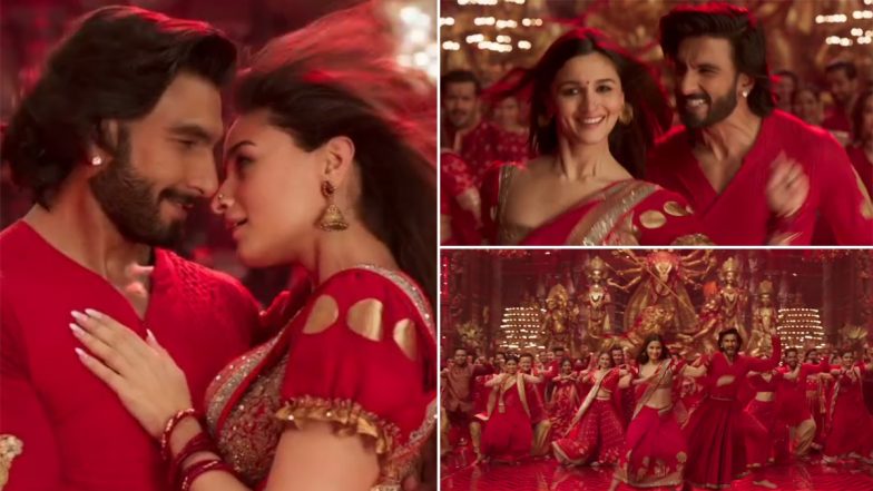 Rocky Aur Rani Kii Prem Kahaani Song ‘Dhindhora Baje Re’: Ranveer Singh and Alia Bhatt Dance Their Hearts Out in the Power-Packed Track; Song To Be Out on July 24 (Watch Video)