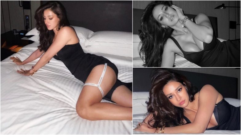 Disha Patani XXX-Tra Hot Photos in Calvin Klein Lingerie: From CK Garter Belt to Bralette, Check Out the Sexiest Looks of the Curvy Beauty
