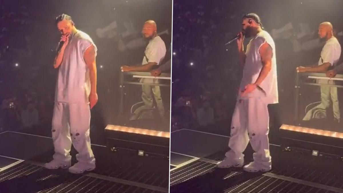 Drake gifts fan pink Birkin bag at Los Angeles concert. Viral video - India  Today