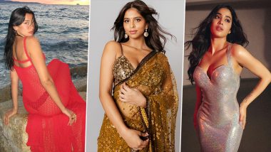 Dua Lipa Flaunts Her Curves in a Sheer Red Outfit in Latest Insta Post, Suhana Khan and Janhvi Kapoor React (View Pics)