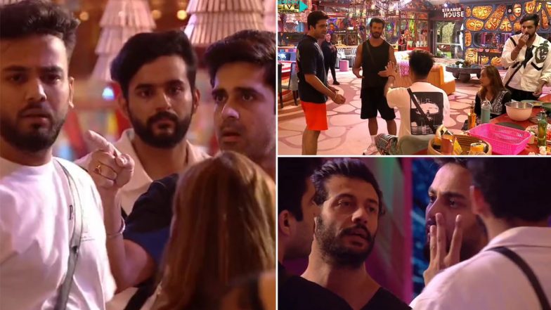 Bigg Boss OTT 2: Avinash Sachdev Screams 'Baap Pe Maat Ja' During His Verbal Spat With Elvish Yadav (Watch Video)