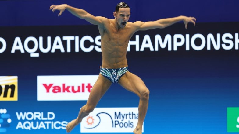 Campeonato Mundial de Deportes Acuáticos 2023: el español Fernando Díaz del Río Soto gana el histórico oro en natación artística masculina