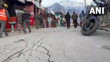 Joshimath Land Subsidence: Locals Worried As Fresh Crack Appears Near Residential Building in Uttarakhand Town