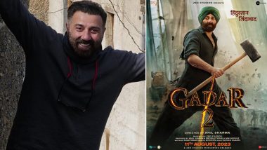 Gadar 2: Sunny Deol Asks Fans to Guess Release Date of Film’s Trailer, Actor Shares Pic on Insta!