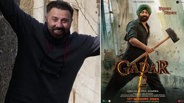 Gadar 2: Sunny Deol Asks Fans to Guess Release Date of Film’s Trailer, Actor Shares Pic on Insta!