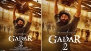 Gadar 2: Sunny Deol Brings Intense Action Avatar in Anil Sharma's Film (View Poster)